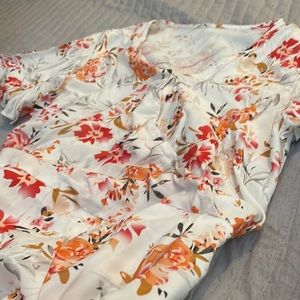 Long floral dress